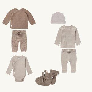 NWT - Winter neutral organic wardrobe by Noppies 0-6 months